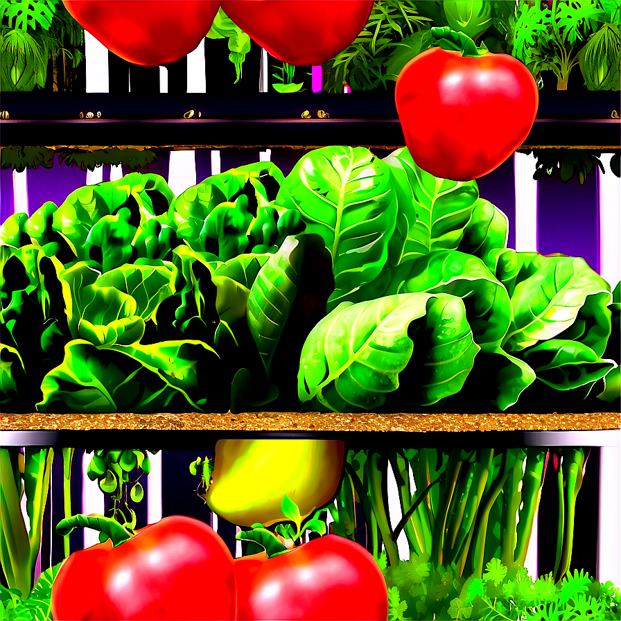 Vertical Farm Vegetables Png 20