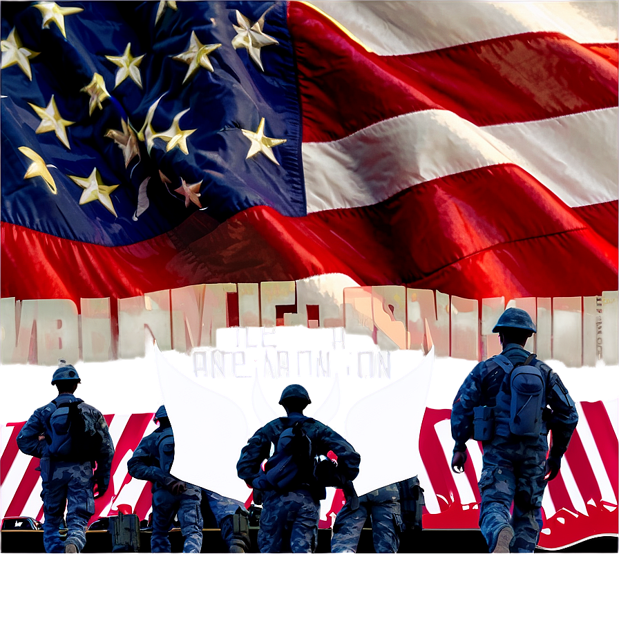 Veterans Day Army PNG bgc PNG with transparent background