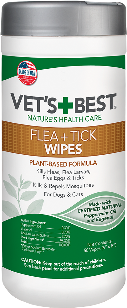 Vets Best Flea Tick Wipes Product