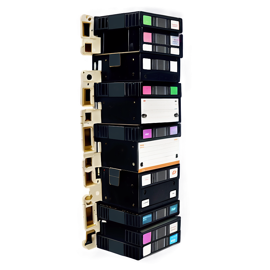 Vhs Tape Stack Png Ayv83