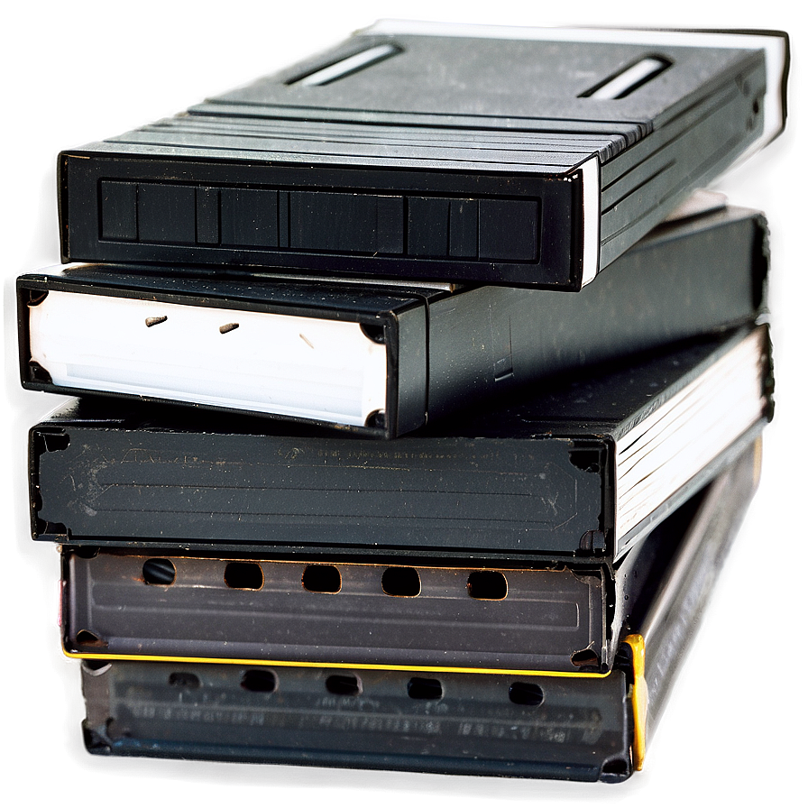 Vhs Tape Stack Png Kfq