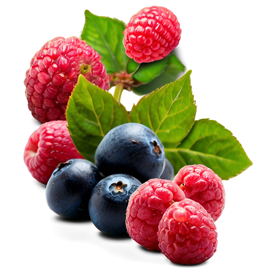 Vibrant Berries Mix PNG ath51 PNG with transparent background