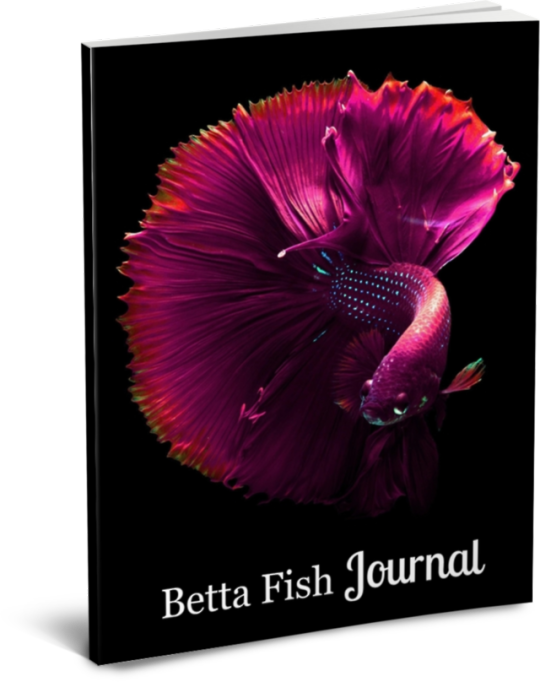 Vibrant Betta Fish Journal Cover