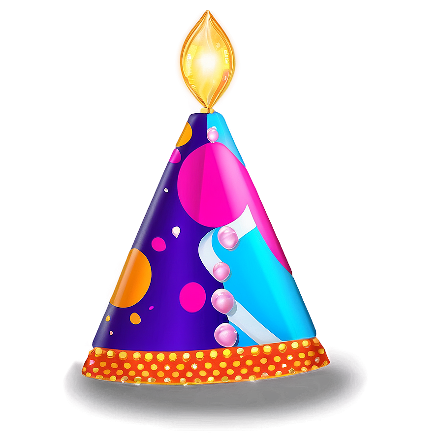 Vibrant Birthday Hat Png Wxv