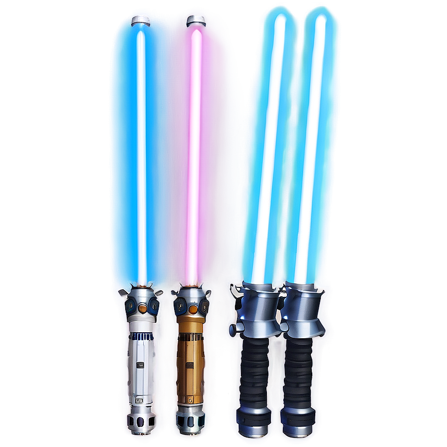 Vibrant Blue Jedi Lightsaber Png 06262024