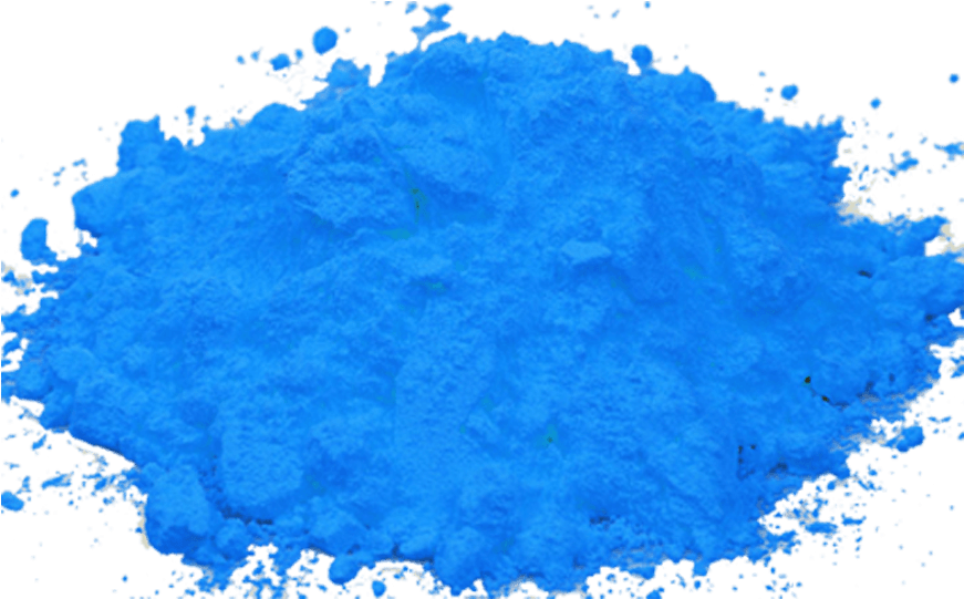 Vibrant Blue Smoke Texture PNG with transparent background