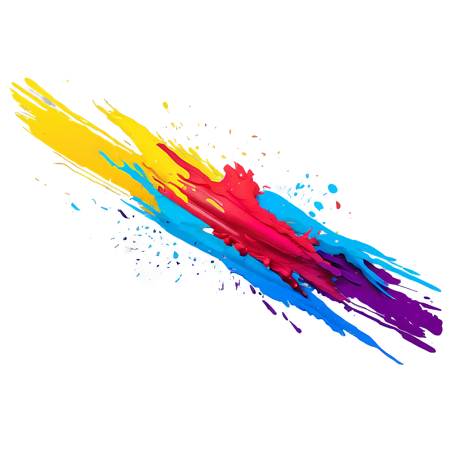 Vibrant Brush Stroke Png Wqk39