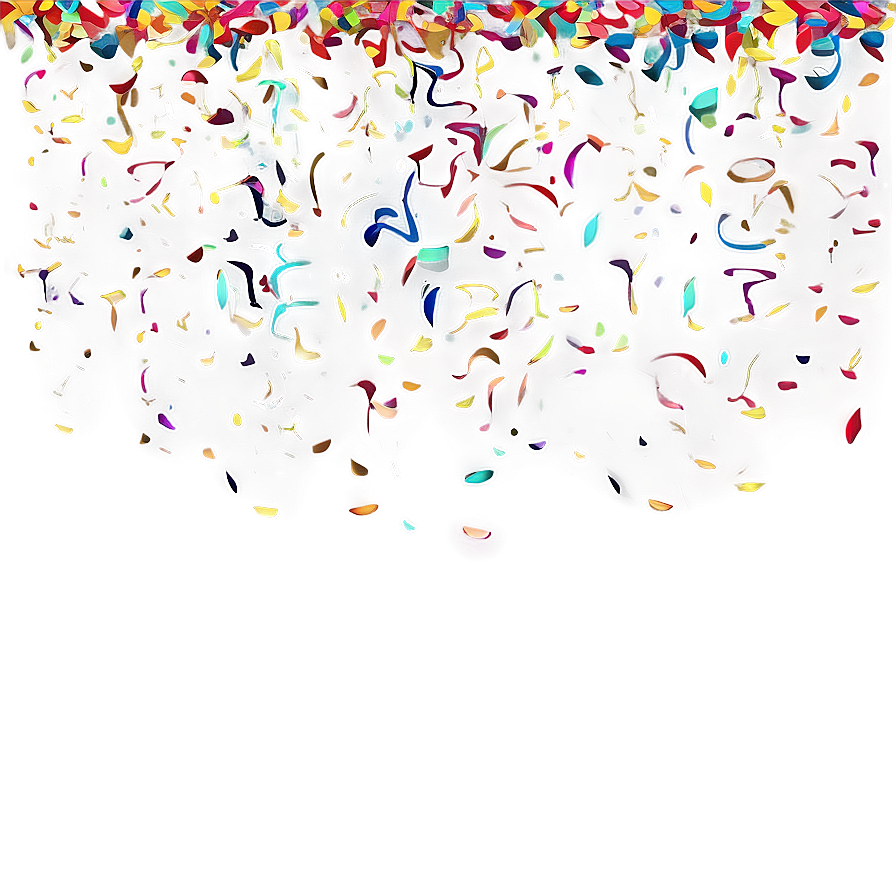 Vibrant Celebration Confetti PNG 7 PNG with transparent background