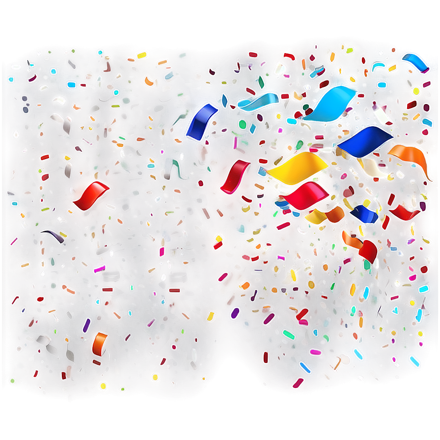 Vibrant Celebration Confetti PNG awl4 PNG with transparent background