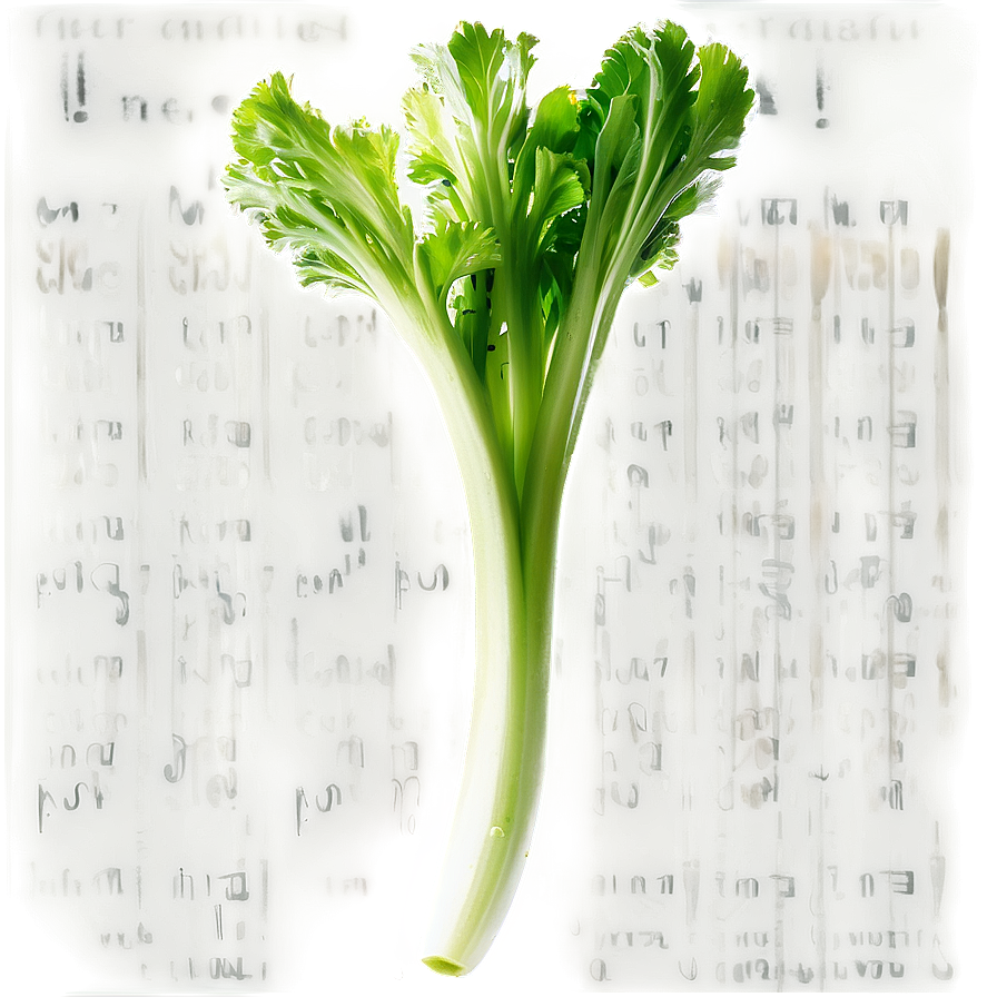 Vibrant Celery Stalk Png Qwl