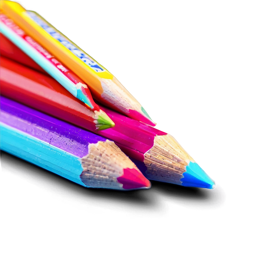 Vibrant Colored Pencils Png 06212024