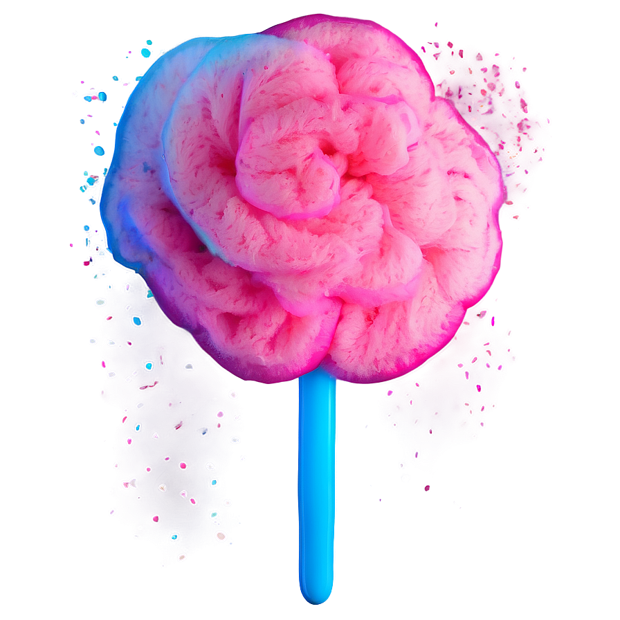 Vibrant Cotton Candy Burst Png 2