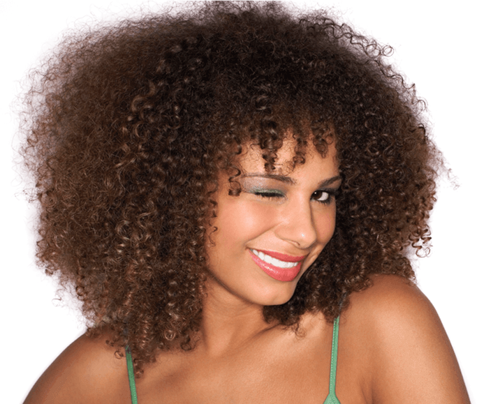 Slide1 - Woman Curly Hair Png, Transparent Png PNG with transparent background