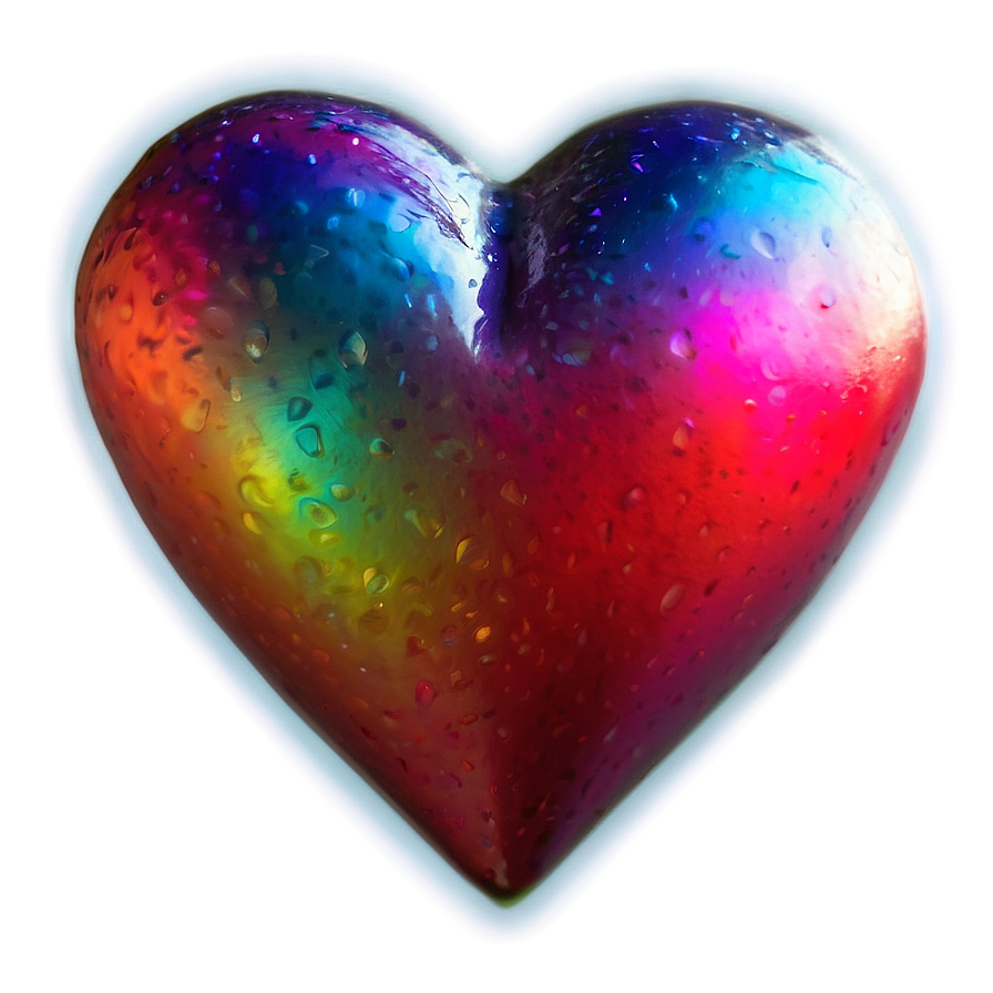 Vibrant Cute Heart Png Jvg