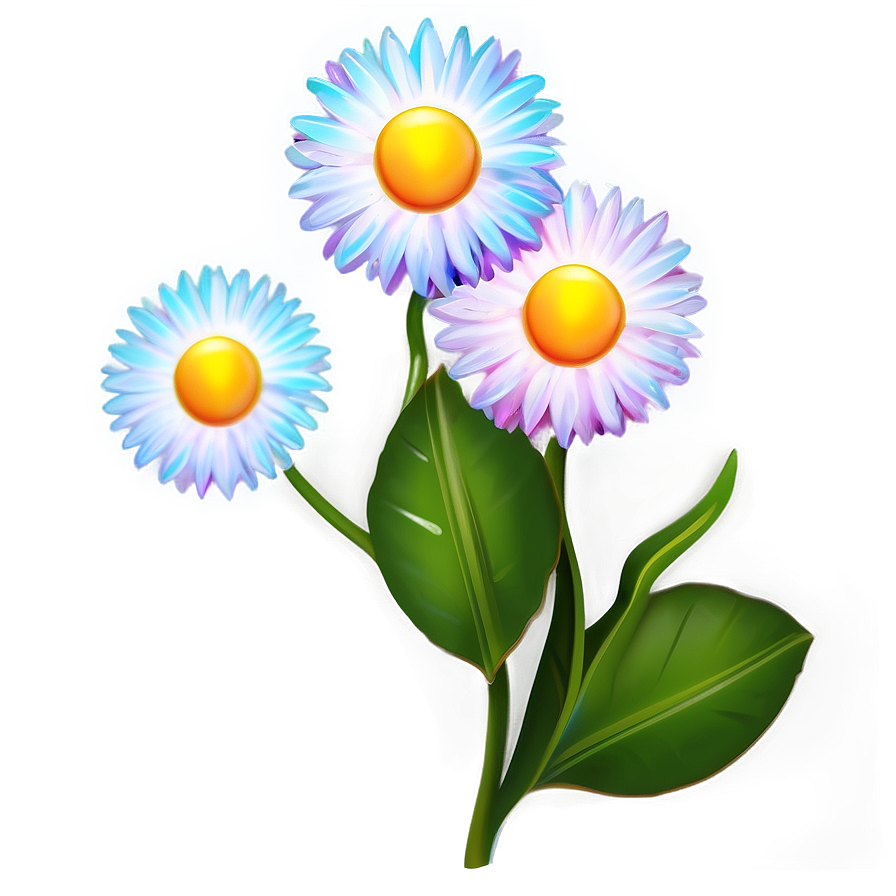 Vibrant Daisy Png 05212024