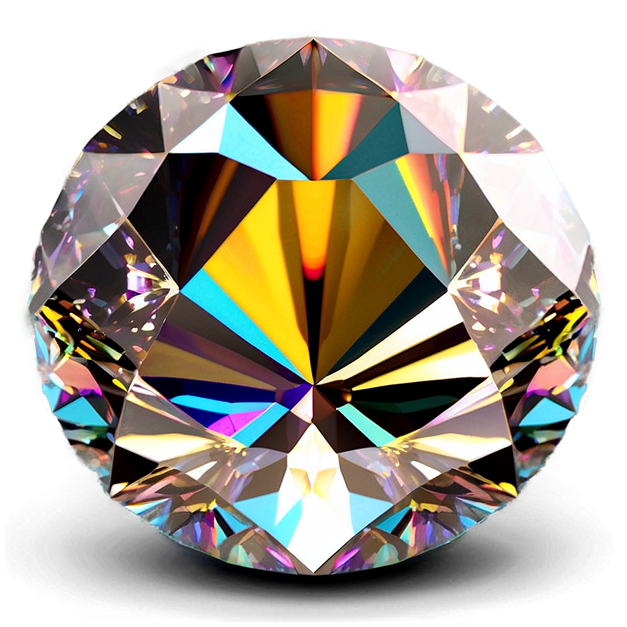 Vibrant Diamond Reflection Png 06242024