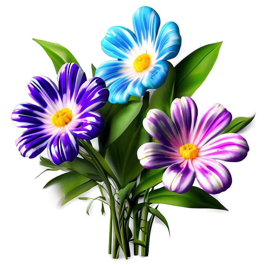 Vibrant Easter Flowers Png 62