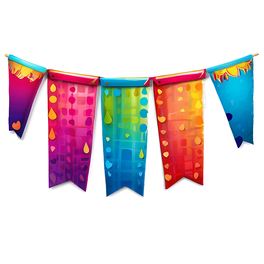 Vibrant Fiesta Banner Png 62