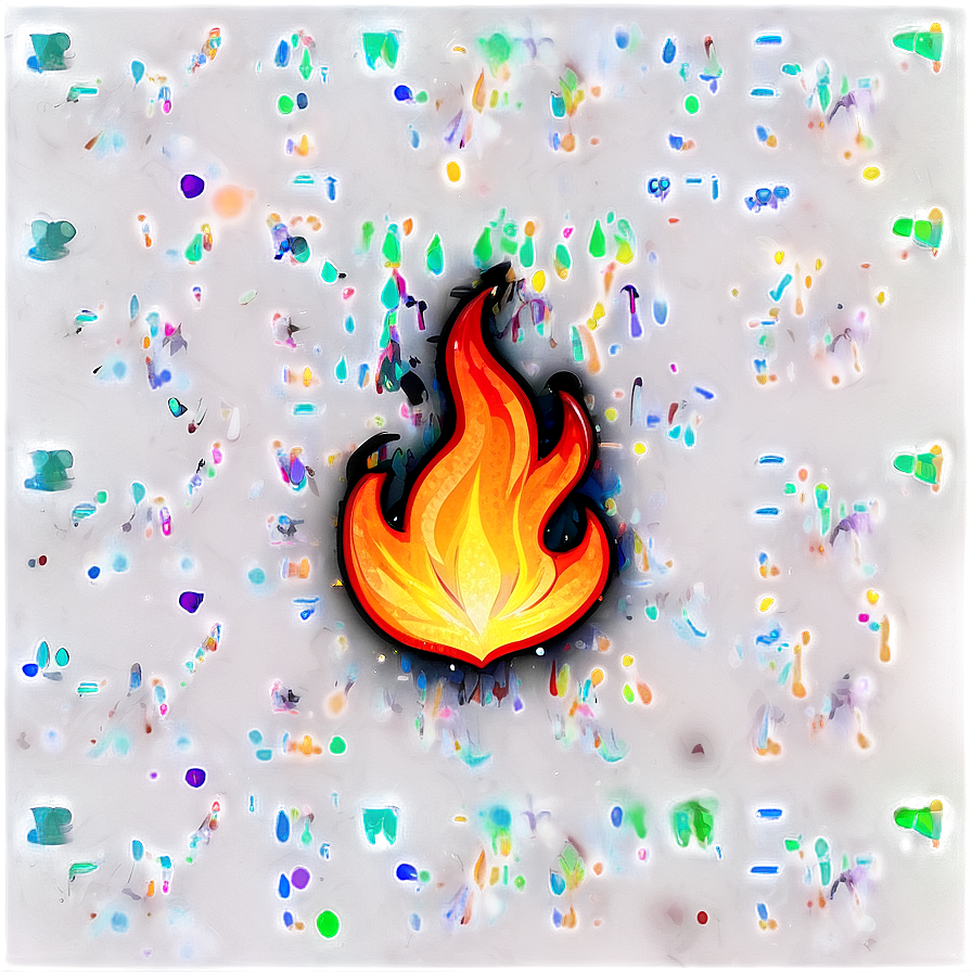 Vibrant Fire Effect Png 06122024