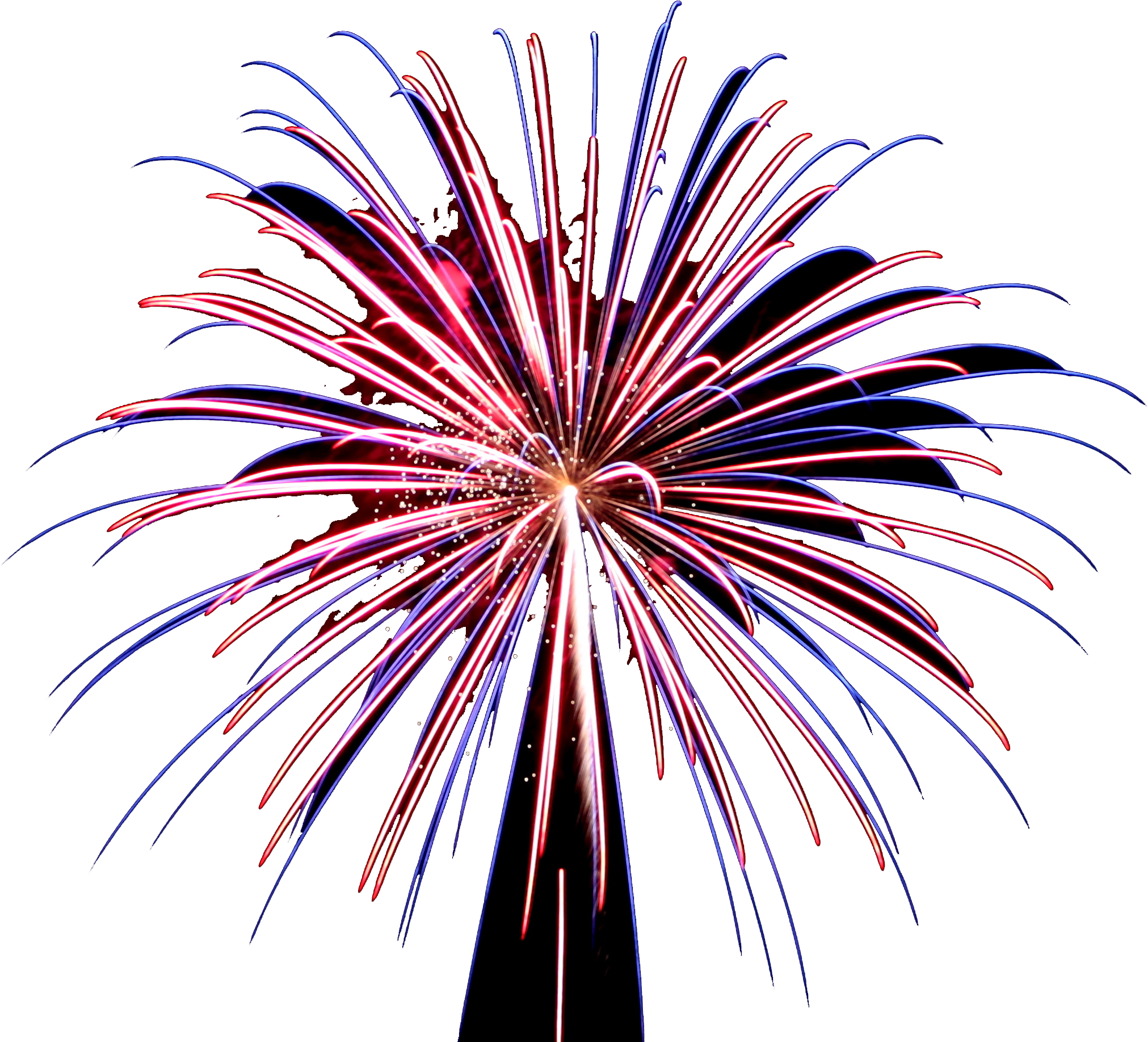 Transparent New Year Fireworks Png - Fireworks Png, Png Download PNG with transparent background