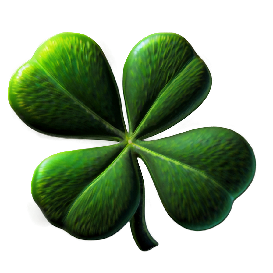 Vibrant Four Leaf Clover Png 2