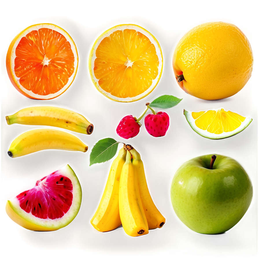 Vibrant Fruit Assortment Png 70