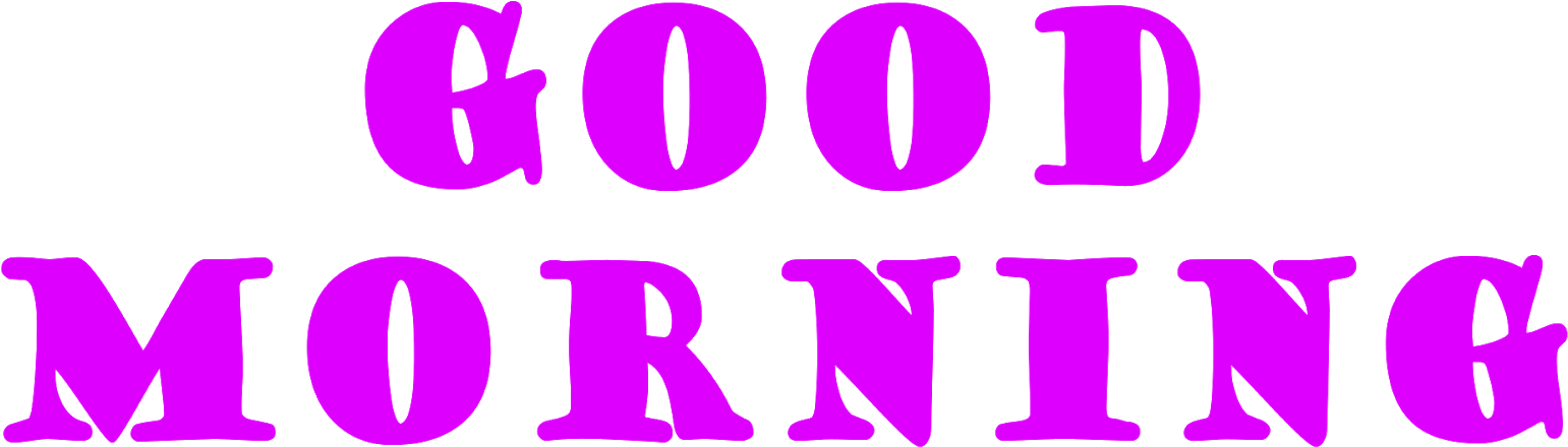 Good Morning Png - Oval, Transparent Png PNG with transparent background