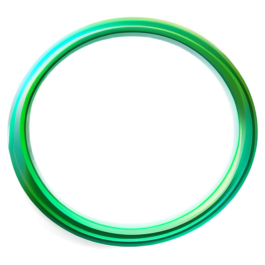 Vibrant Green Circle Clipart Png 05252024