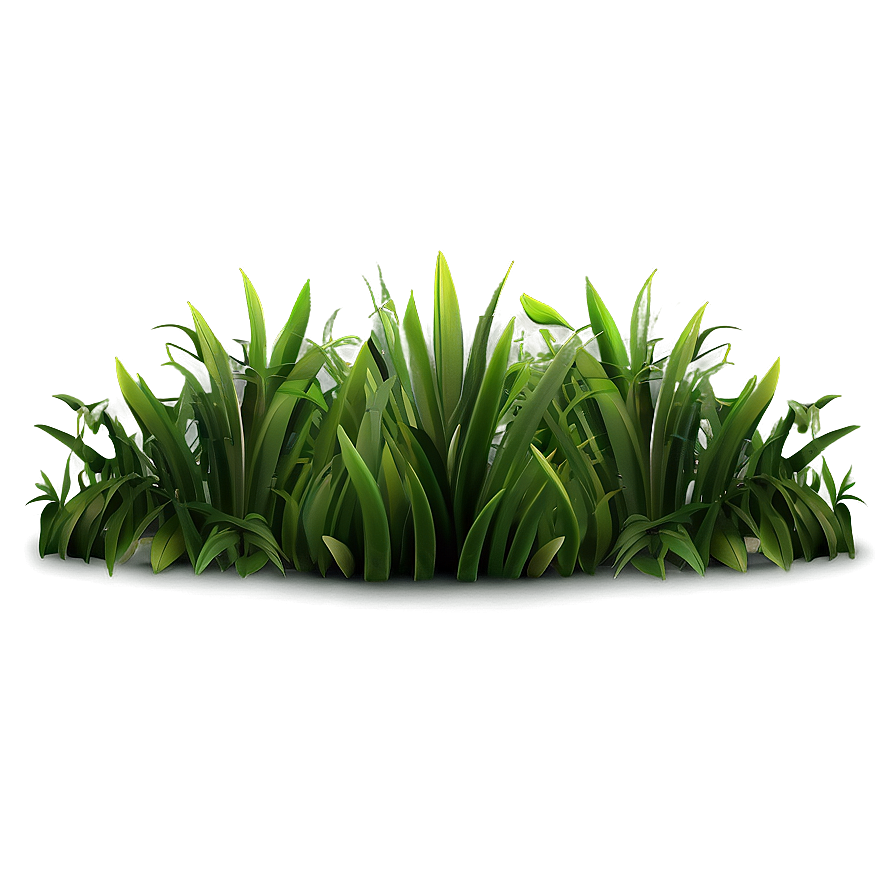 Vibrant Green Grass Cartoon Png Gvv60