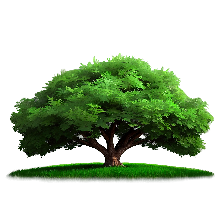 Vibrant Green Landscape PNG 05062024 PNG with transparent background