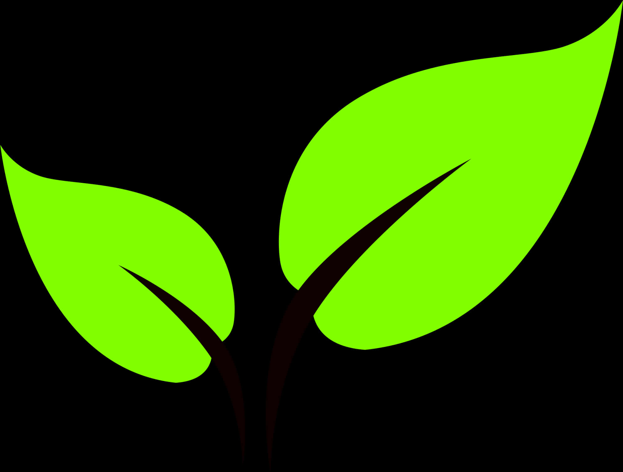 Vibrant Green Leaves Vector