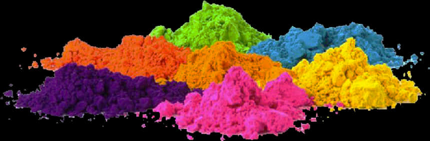 Vibrant_ Holi_ Color_ Powders