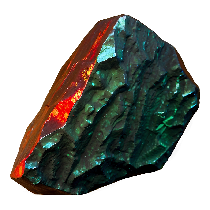 Vibrant Iron Ore Rock Png 37