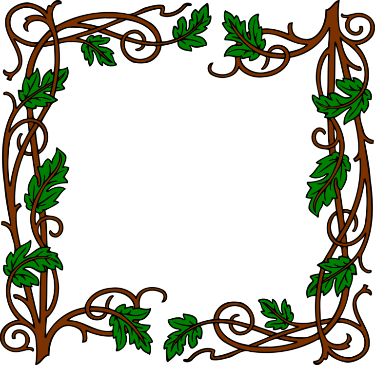 Vibrant_ Leafy_ Border_ Frame