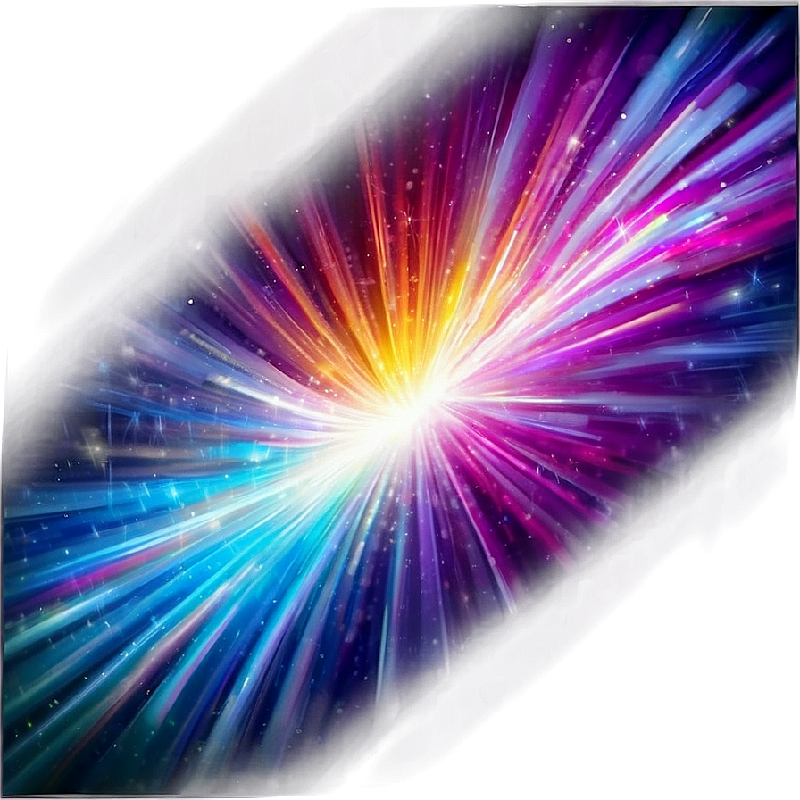 Vibrant Light Burst Png 06262024