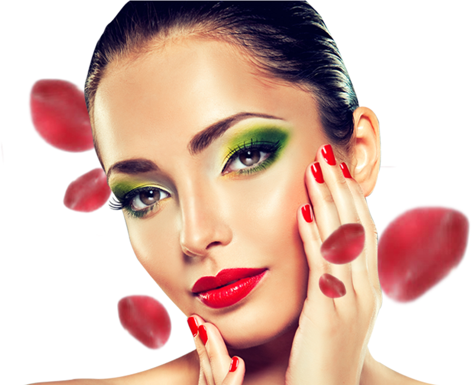 Vibrant Makeupand Manicure Beauty