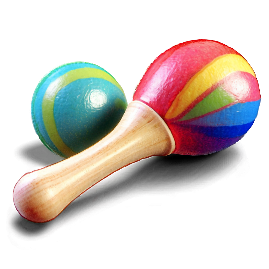 Vibrant Maraca Sketch Png Stl