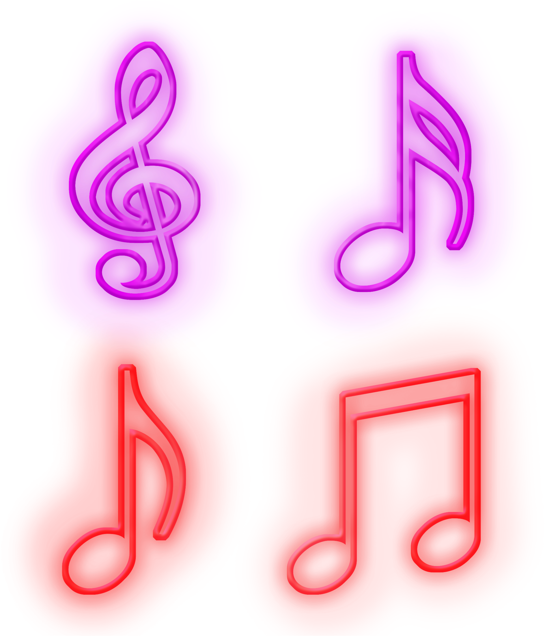 Vibrant_ Music_ Notes_ Background