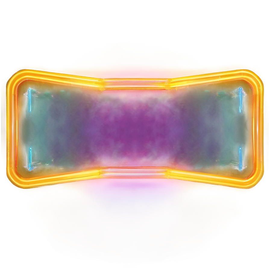 Vibrant Neon Rectangle Png 99