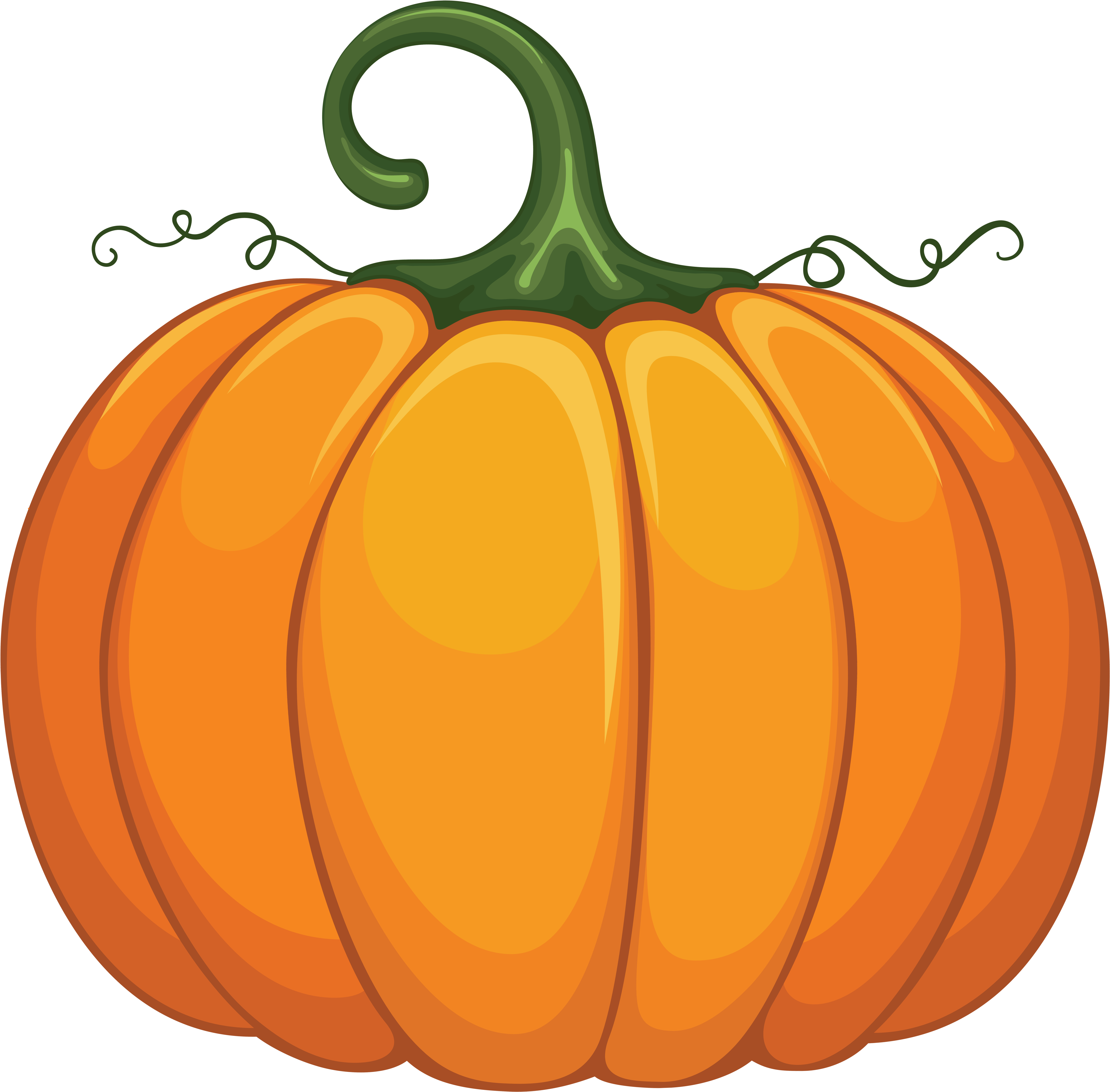Clip Art Pumpkin Clipart Transparent Background - Transparent Background Pumpkin Clipart, HD Png Download PNG image with a transparent background, free high-resolution download