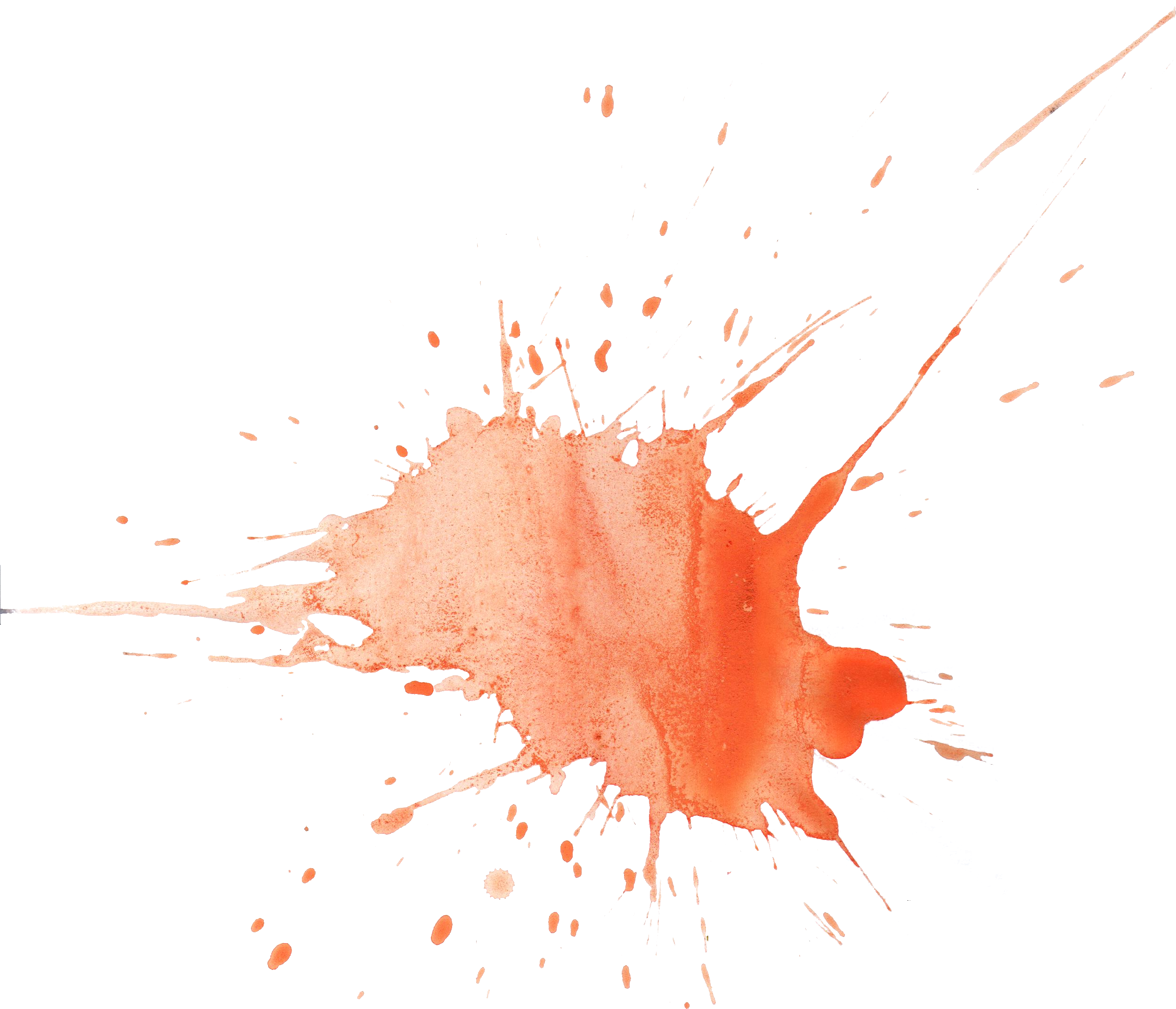 Vibrant_ Orange_ Watercolor_ Splash