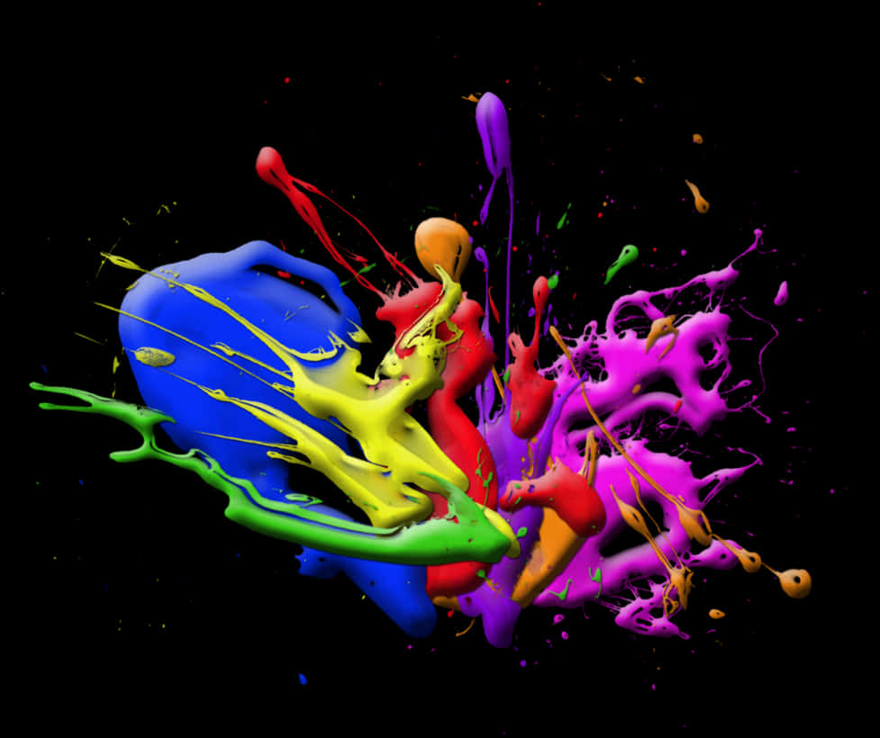 Vibrant_ Paint_ Explosion PNG image with a transparent background, free high-resolution download