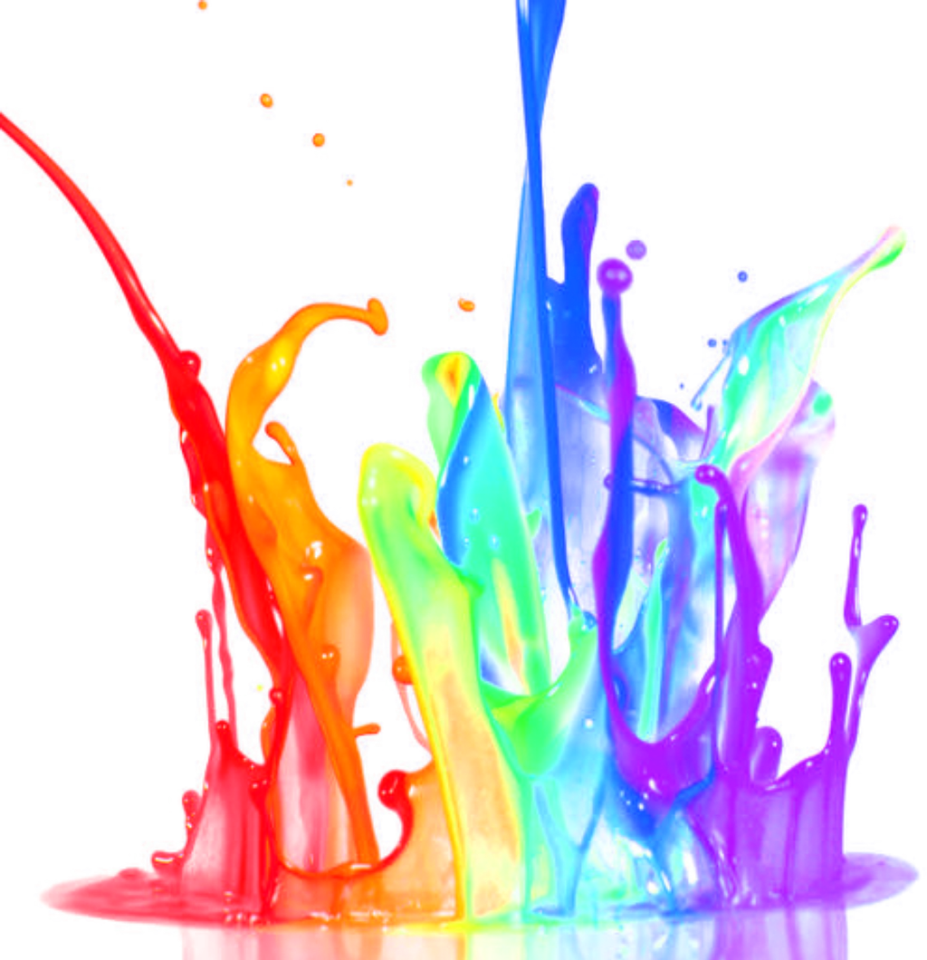 Transparent Splat Clipart - Transparent Paint Splash Colorful, HD Png Download PNG with transparent background