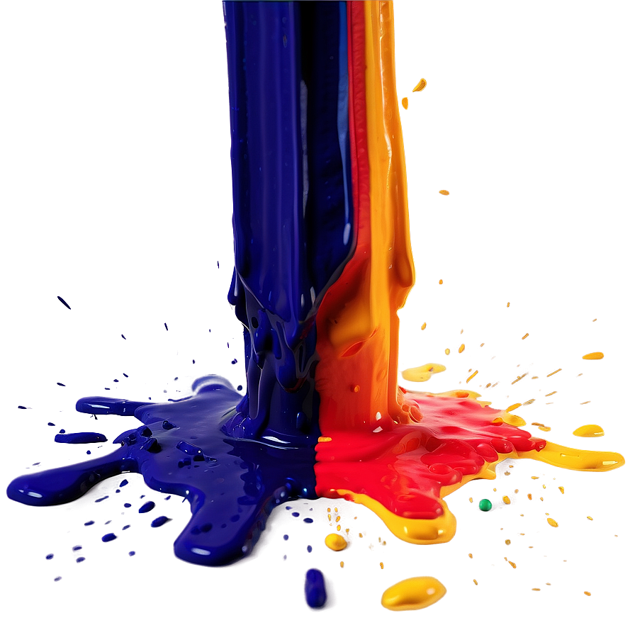 Vibrant Paint Splatter Png Lvg