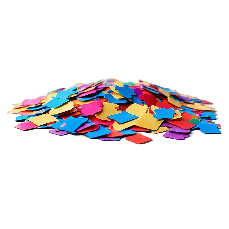 Vibrant Party Confetti Png 06292024