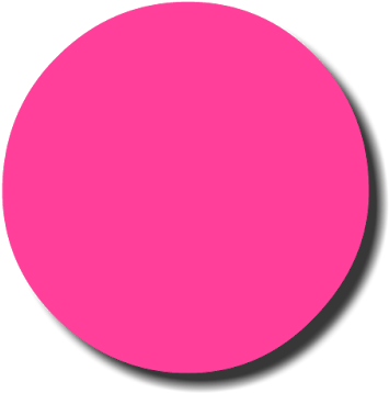 Vibrant Pink Circle Graphic