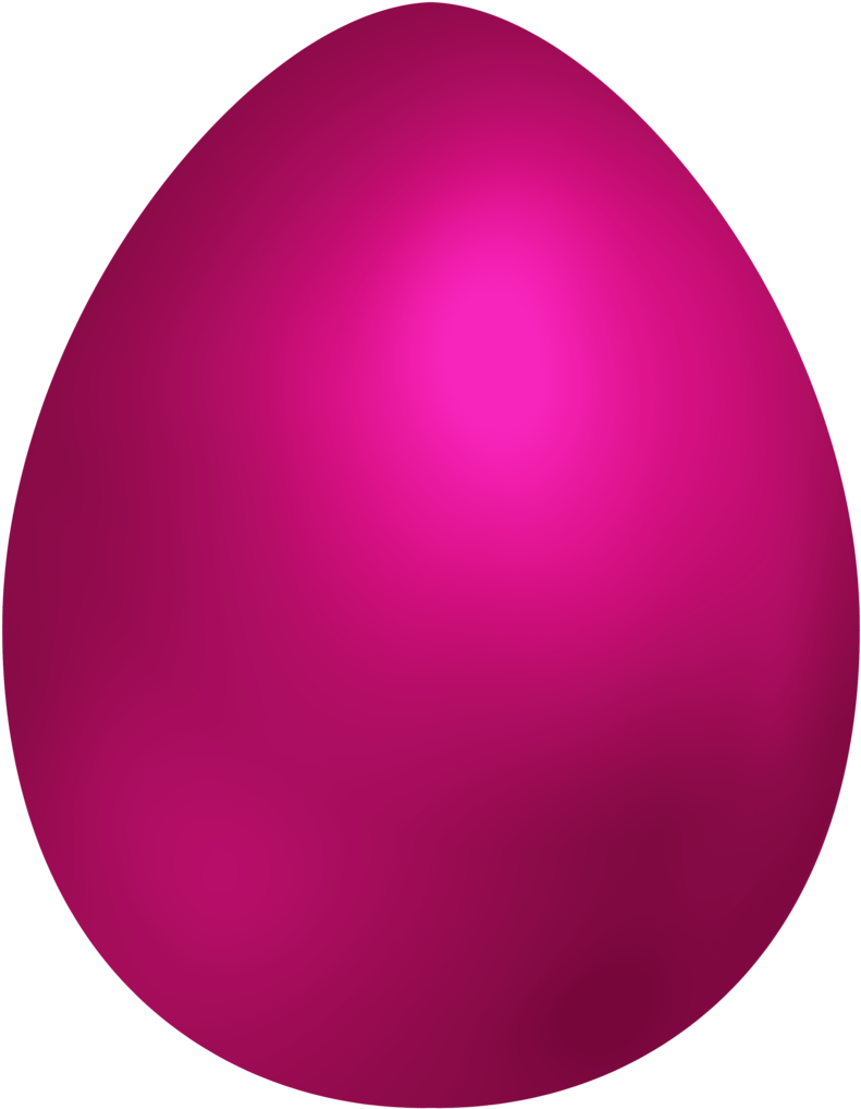 Vibrant Pink Egg Shaped Gradient