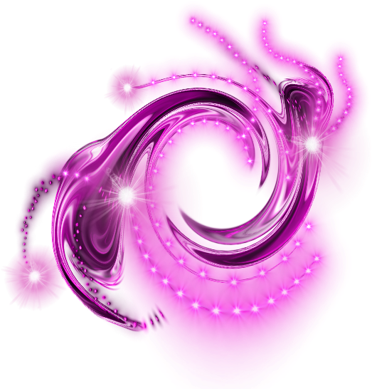 Vibrant Pink Glow Swirl