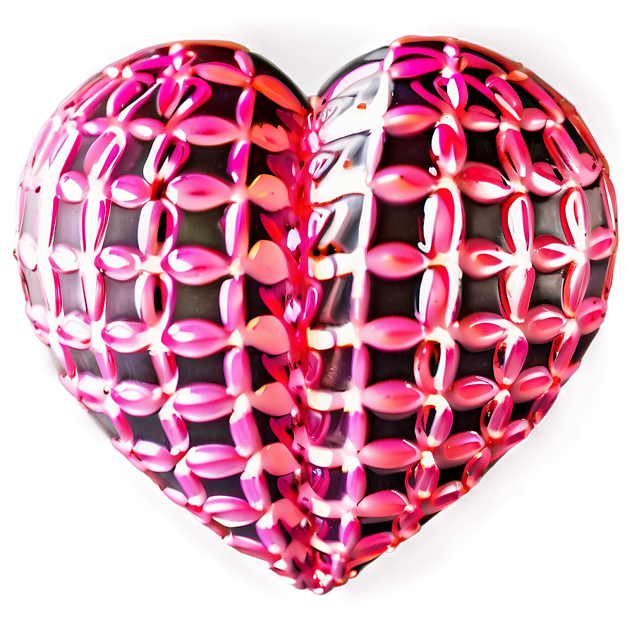 Vibrant Pink Heart Design PNG 63 PNG with transparent background