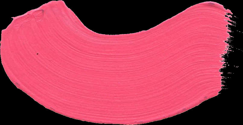Vibrant_ Pink_ Paint_ Stroke PNG image with a transparent background, free high-resolution download